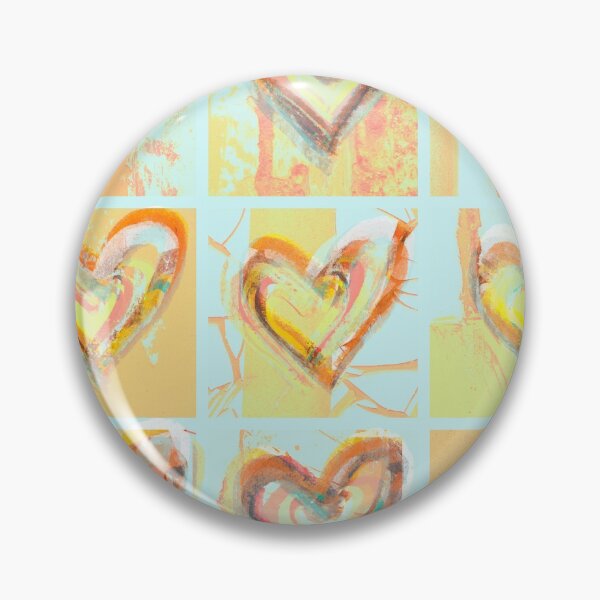 Item preview, Diptych in ORNG designed and sold by Marilyn Cornwell.
