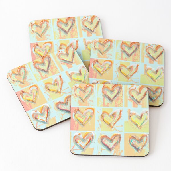 Item preview, Diptych in ORNG designed and sold by Marilyn Cornwell.