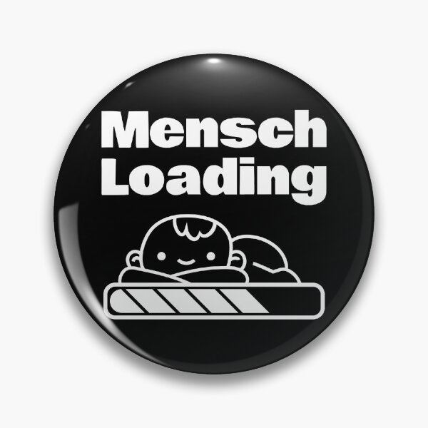 Item preview, Little Baby Mensch Loading Funny Yiddish Words designed and sold by LittleFlairTee.