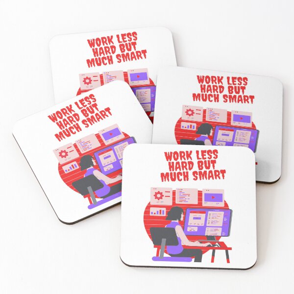 Item preview, Work less hard and much smart designed and sold by niroubou.