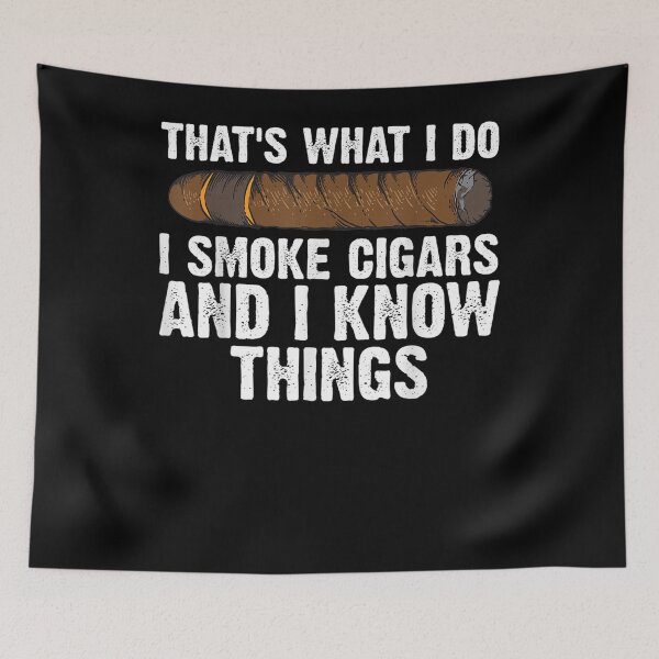 Item preview, Funny Cigar Gift For Men Women Smoking Cigar Lovers  designed and sold by zpruby.