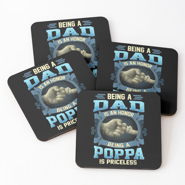 Item preview, Mens Being A Dad Is An Honor Being A Poppa Is Priceless  designed and sold by zpruby.
