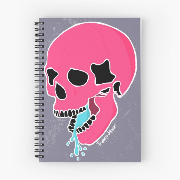Item preview, Pink Skull (bkg) designed and sold by trippynikkyart.
