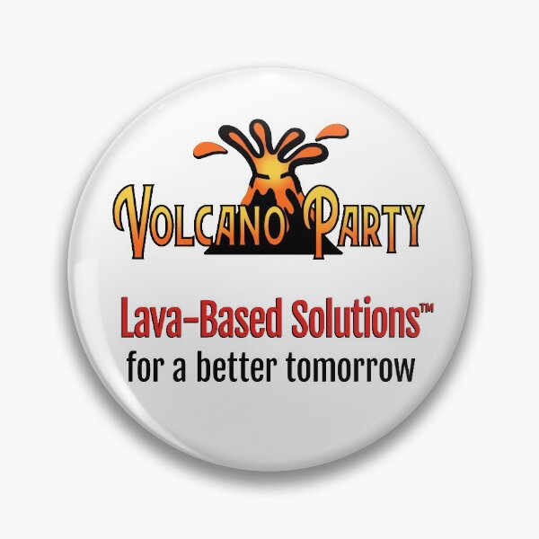 Item preview, Lava-Based Solutions for a better tomorrow - Volcano Party designed and sold by EDWARD HELLER.