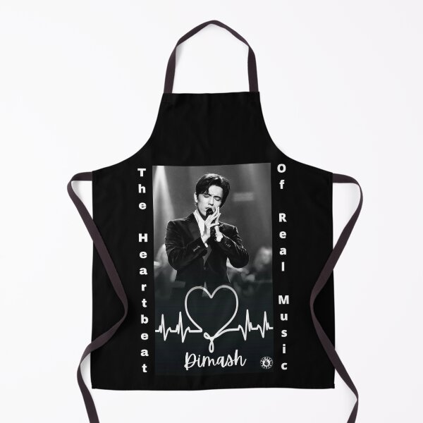 Dimash Kudaibergen Heartbeat of Real Music Apron