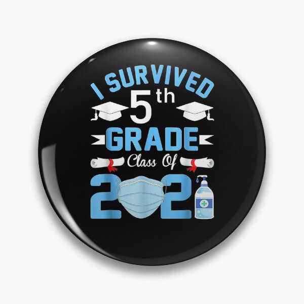 Item preview, 5th Grade Graduation I Survived 5th Grade Class Of 2021  designed and sold by laurader.