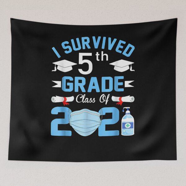 Item preview, 5th Grade Graduation I Survived 5th Grade Class Of 2021  designed and sold by laurader.