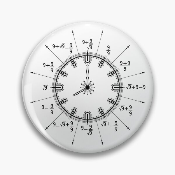 Item preview, Math Clock designed and sold by Ludogorek.