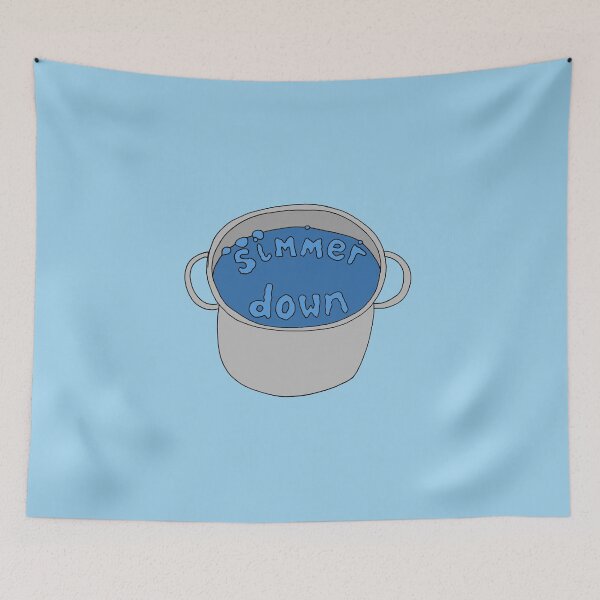Item preview, simmer down ~~ blue designed and sold by fluffypunk.