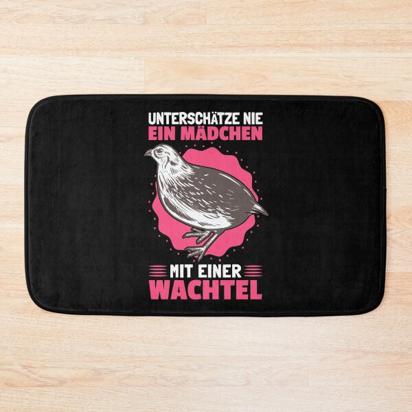 Item preview, Girl with quail quail breeder saying designed and sold by madgrfx.