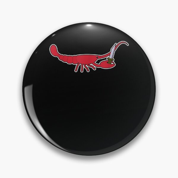 Item preview, Agro Lobster Funny Crustacean Armed With A Knife Edgy Joke  designed and sold by laurader.