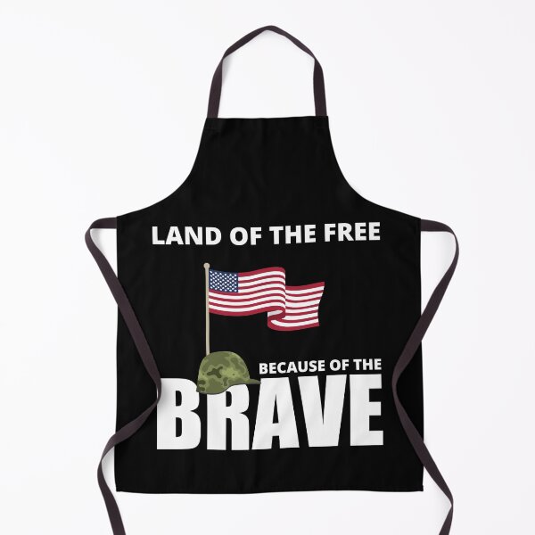 Item preview, Land Of The Free Because Of The Brave, Simple designed and sold by Avishy.