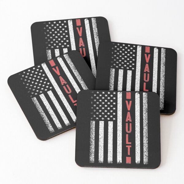 Item preview, Vault American Flag 4th Of July Gymnast  designed and sold by jerrie9.