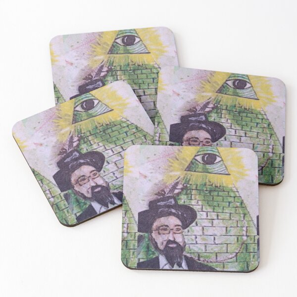 Item preview, Good luck amulet, Jew, all seeing eye, pyramid, dollar, money, prosperity, financial success designed and sold by NessArtByEwa.