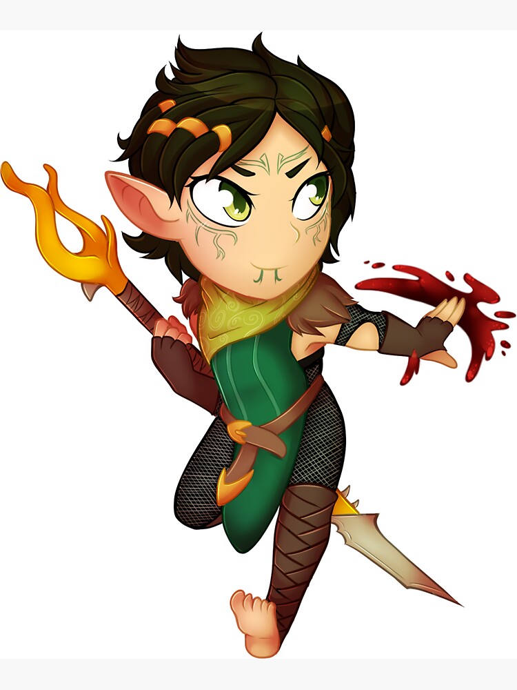 Chibi merrill by CrispyCh0colate
