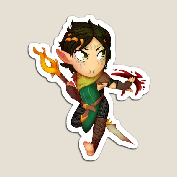 Chibi merrill Magnet