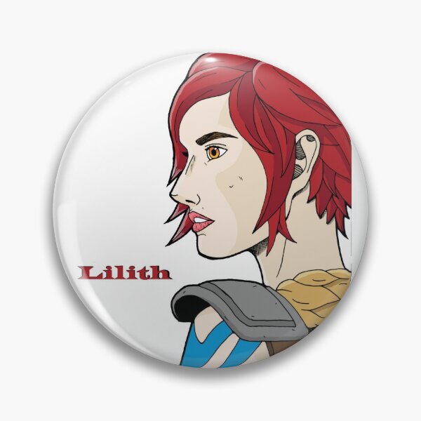 Artikelvorschau, Borderlands Lilith Seitenprofilporträt entworfen und verkauft von Shadow's Closet.