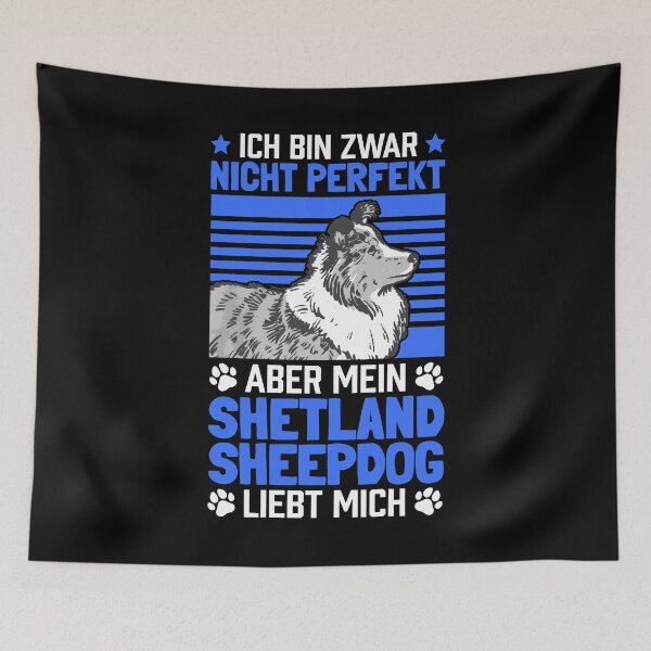Item preview, My Shetland Sheepdog loves me Sheltie saying designed and sold by madgrfx.