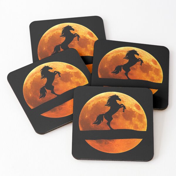 Item preview, Horse Silhouette Moon Horse Lover designed and sold by alaechamlal.