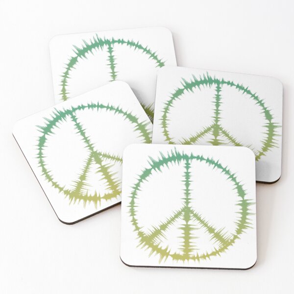 Item preview, Peace Sign Sound | Audio Waves Yellow designed and sold by DanLopesMerch.