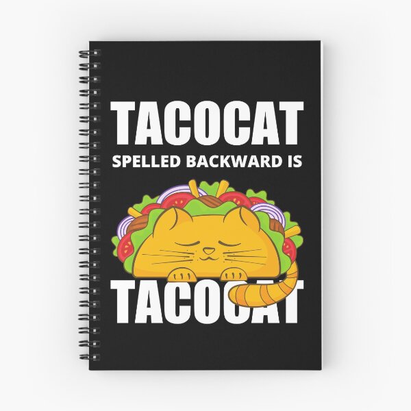 Item preview, Tacocat Spelled Backward Is Tacocat, Cute Cat designed and sold by Avishy.