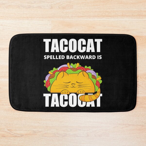 Item preview, Tacocat Spelled Backward Is Tacocat, Cute Cat designed and sold by Avishy.