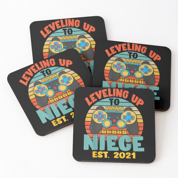 Item preview, Leveling Up To Niece 2021 Pregnancy Announcement  designed and sold by laurader.
