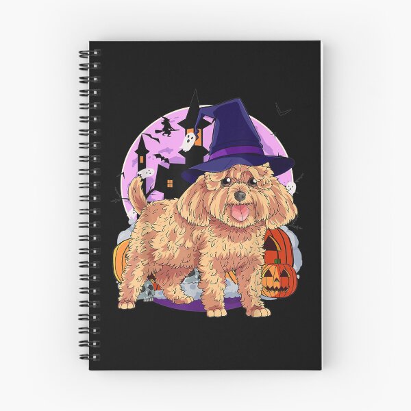 Item preview, Toy Poodle Cute Dog Halloween Witch Pumpkin  designed and sold by jerrie9.