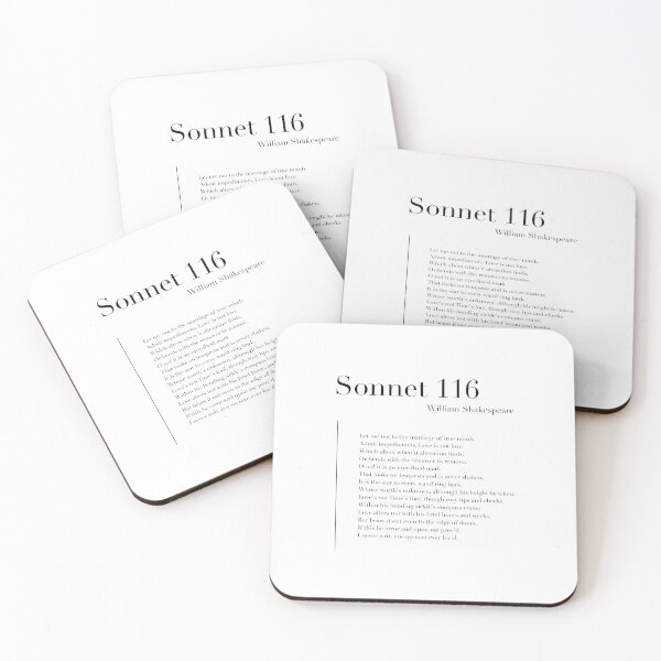 Item preview, Sonnet 116 by William Shakespeare designed and sold by wisemagpie.