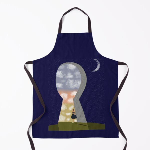 Item preview, Girl looking out a lock designed and sold by MOONLIGHT-DES.