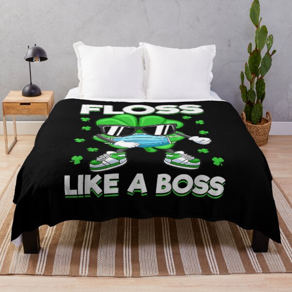Item preview, Floss Like A Boss Shamrock St Patricks Day Gift Boys Kids designed and sold by avareid3.
