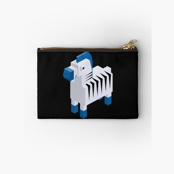 Item preview, Minimalist Blockchain 8 bit Pixel Zebra  designed and sold by ShineEyePirate.