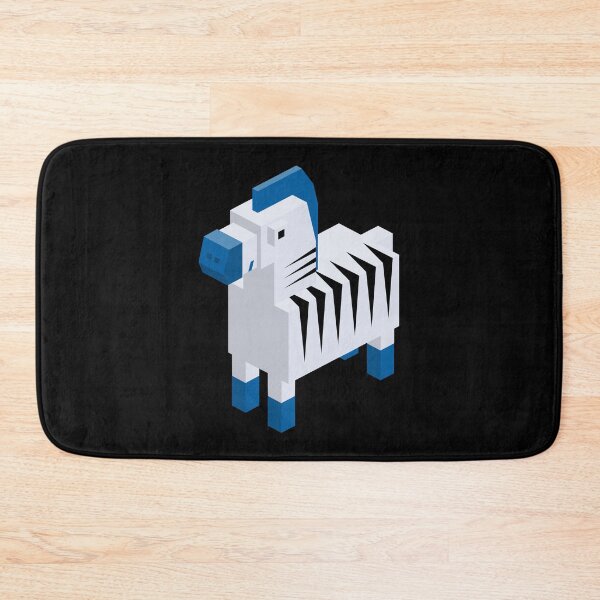 Item preview, Minimalist Blockchain 8 bit Pixel Zebra  designed and sold by ShineEyePirate.