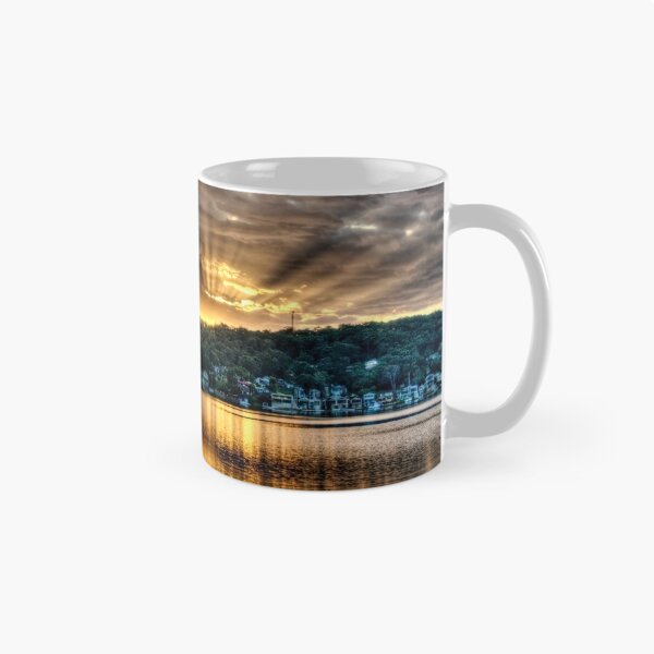 Item preview, Golden Crepuscular Sunrise over Water. designed and sold by sunnypicsoz.