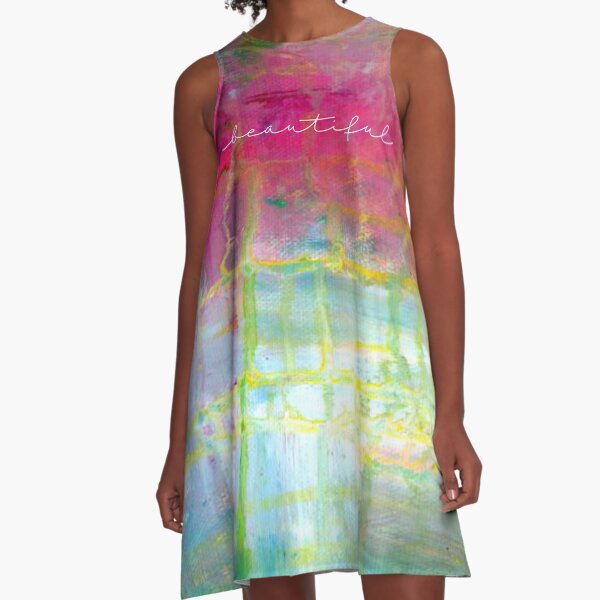 "Beautiful" Original Design by PhillipaheART A-Line Dress