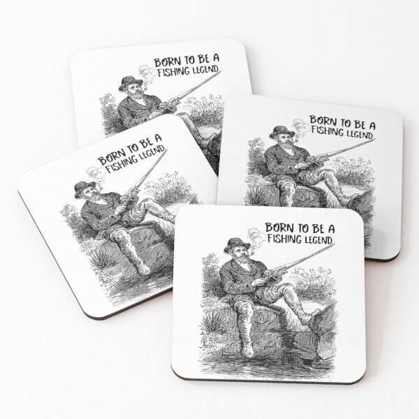 Item preview, Born To Be A Fishing Legend designed and sold by YOYOCollection.