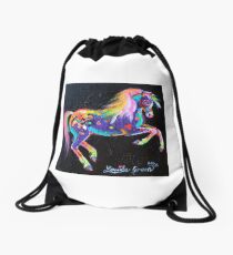 Colour Dance Pony Drawstring Bag