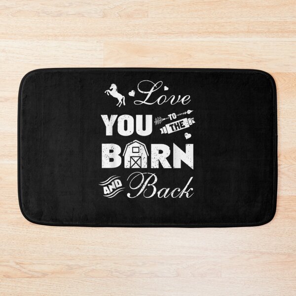 Item preview, Funny I Love You To The Barn And Back Horse Lover  designed and sold by zpruby.