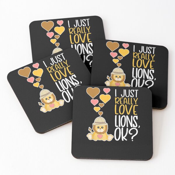 Item preview, Cute Lion Lover I Really Love Lions  designed and sold by jerrie9.
