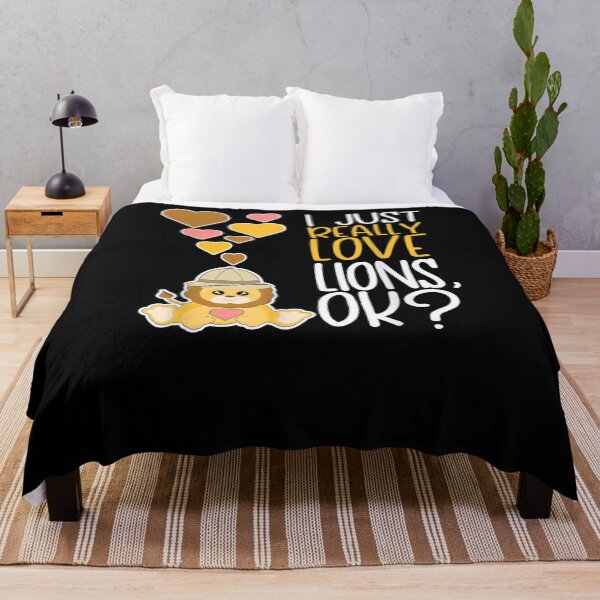 Item preview, Cute Lion Lover I Really Love Lions  designed and sold by jerrie9.