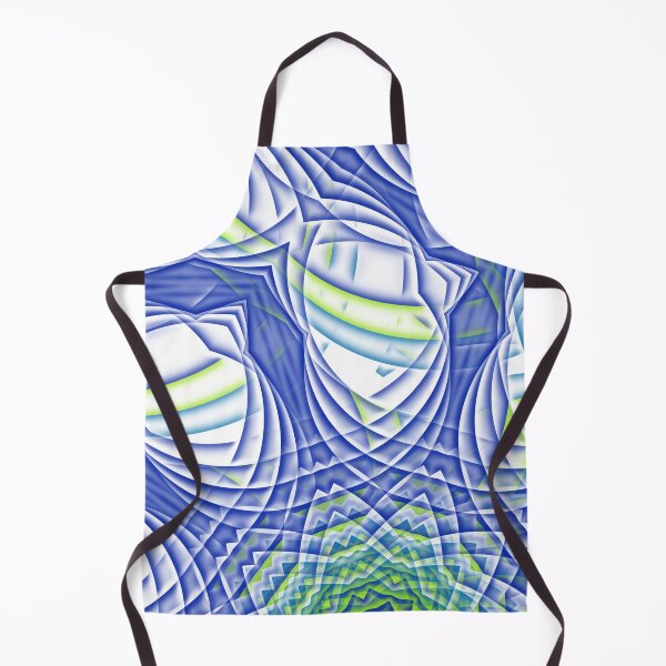 Item preview, Blue Trippy Neon Kaleidoscope designed and sold by ckylin.