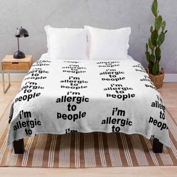 Item preview, i'm allergic to people designed and sold by punke designs.