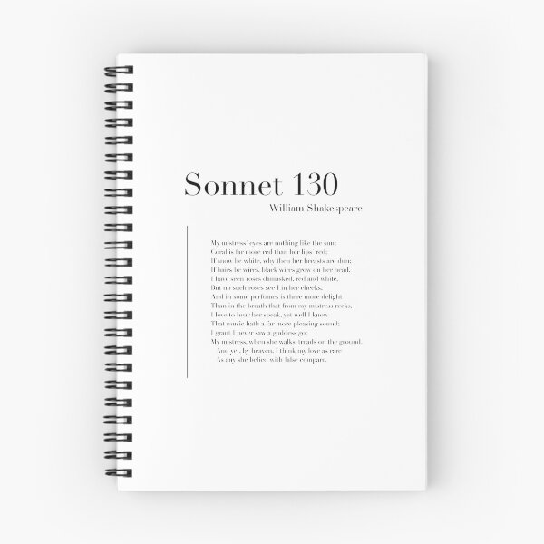 Item preview, Sonnet 130 by William Shakespeare designed and sold by wisemagpie.