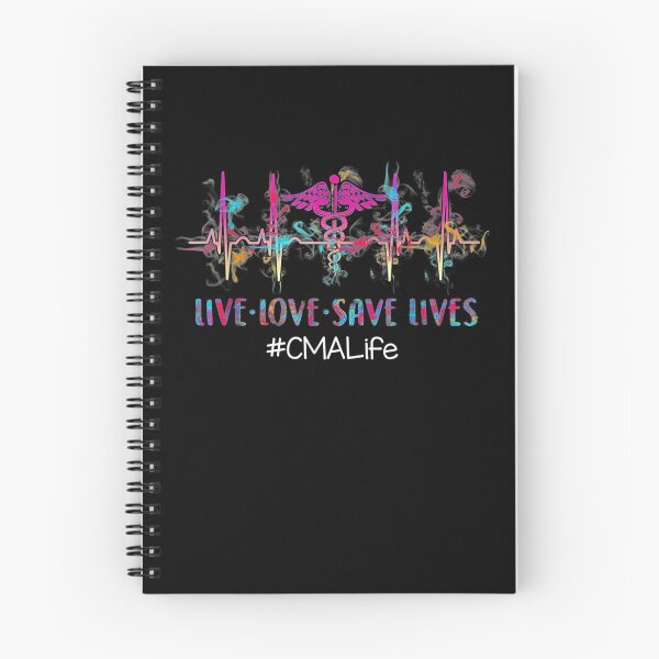 Item preview, Cma Live Love Save Lives Tie Dye Certified Medical Assistant  designed and sold by zpruby.