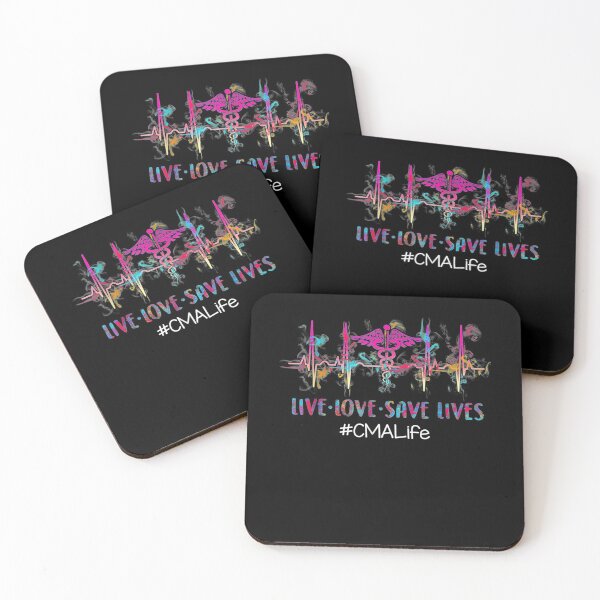 Item preview, Cma Live Love Save Lives Tie Dye Certified Medical Assistant  designed and sold by zpruby.