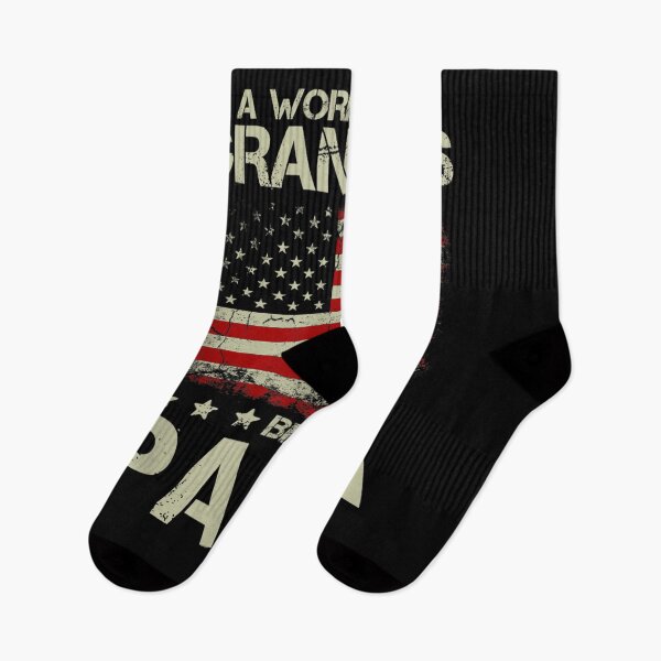 Item preview, Mens Grandpas In A World Full Be A Pawpaw Grandpa American Flag  designed and sold by zpruby.