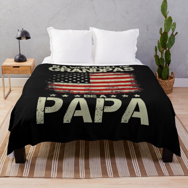 Item preview, Mens Grandpas In A World Full Be A Pawpaw Grandpa American Flag designed and sold by zpruby.