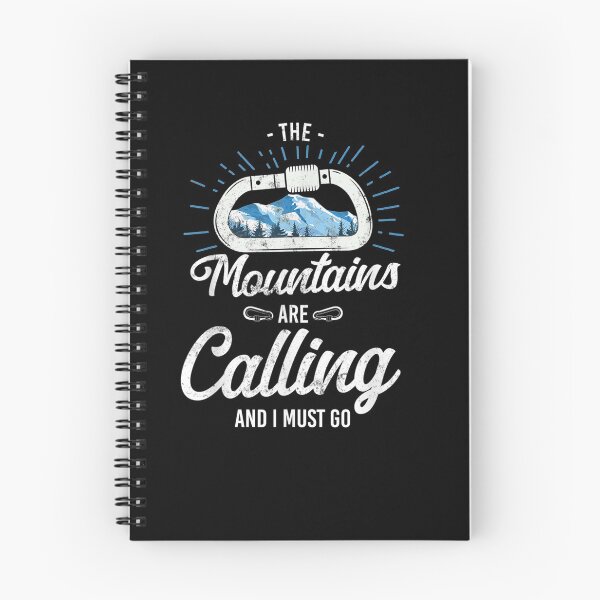 Item preview, Rock Climbing The Mountains Are Calling And I Must Go  designed and sold by laurader.