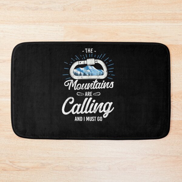 Item preview, Rock Climbing The Mountains Are Calling And I Must Go  designed and sold by laurader.