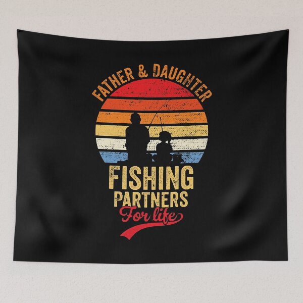 Item preview, FATHER AND DAUGHTER FISHING PARTNERS FOR LITER VINTAGE designed and sold by Robertsone3.